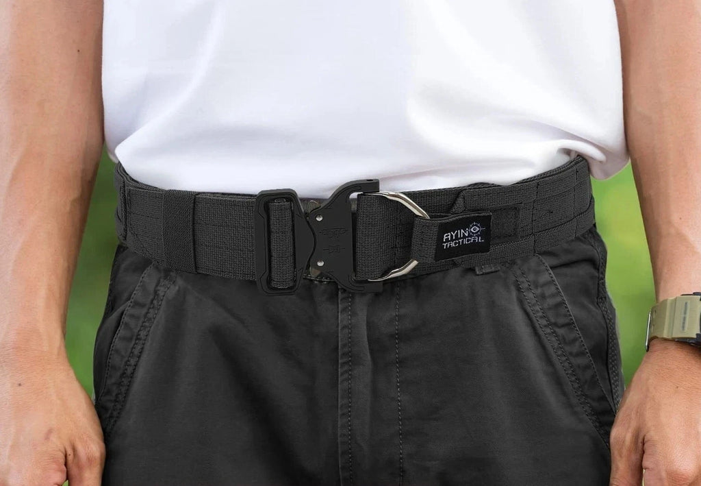 Tactical Gun Belt Molle Rigger Belt 2 Layer Belt - 2 Inch Outer / 1.5 Inch Inner